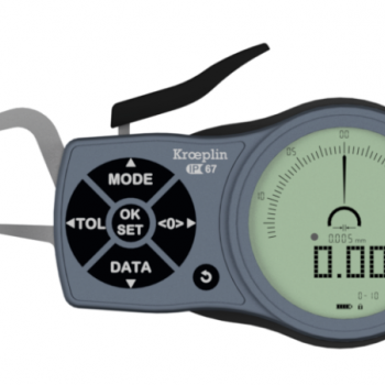 Kroeplin Dijital Dış Çap Kanal Komparatörü '0-10 mm' | K1R10