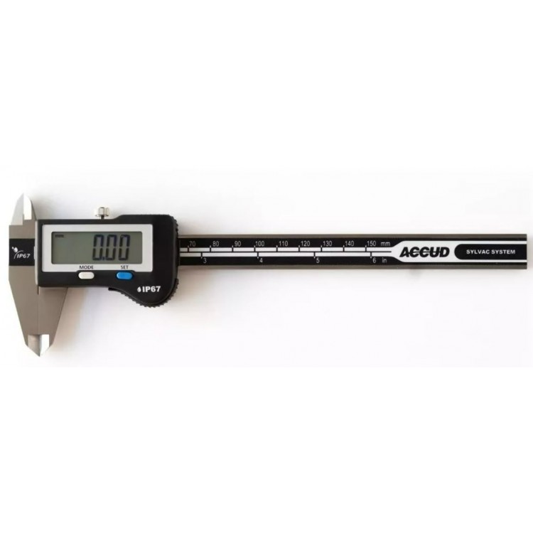 Accud Dijital Kumpas 150 mm IP67 | 112-006-11H Accud Dijital Kumpas 150 mm IP67 | 112-006-11H