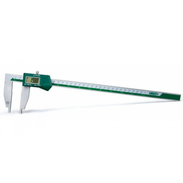 Insize 1170-200 Dijital Kumpas Tek Çeneli Çene Boyu 60mm 0-200mm I 1170-200