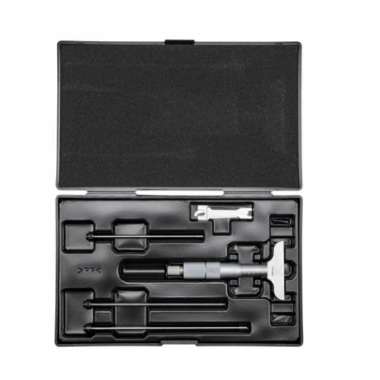 Mitutoyo Derinlik Mikrometresi 0-150 mm (Değiştirilebilir Çubuklar) | 129-112