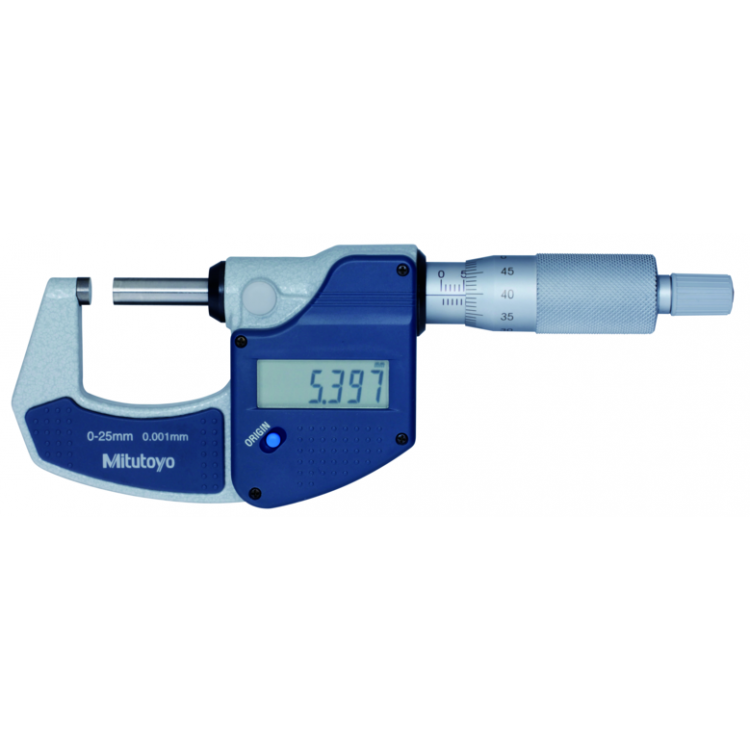Mitutoyo Dijital Dış Çap Mikrometresi 0-25 mm | 293-821-30