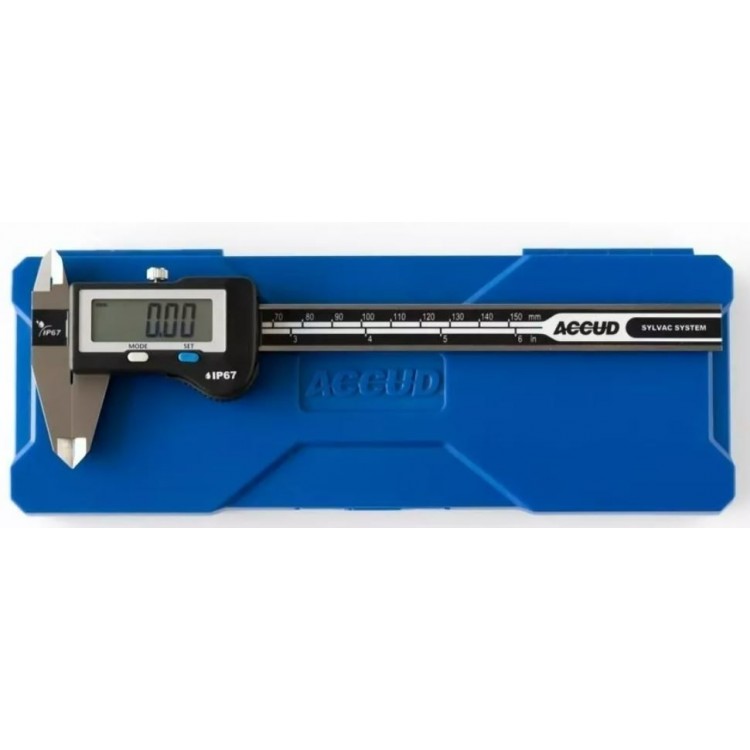 Accud Dijital Kumpas 150 mm IP67 | 112-006-11H Accud Dijital Kumpas 150 mm IP67 | 112-006-11H