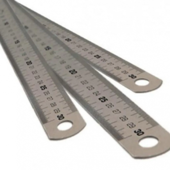 Rubenis Paslanmaz Çelik Jr-100 Çelik Cetvel 100 Cm