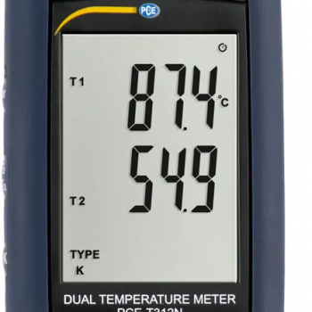 Sıcaklık Kontrol Cihazı / 2 Kanallı Termometre  PCE-T312N