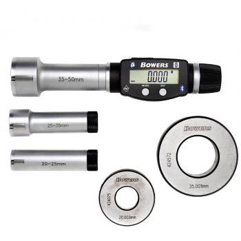 SXTD Dijital 3 Nokta Temaslı İç Çap Mikrometre Seti 20-50mm