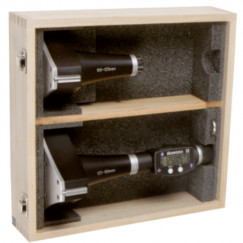 SXTD Dijital 3 Nokta Temaslı İç Çap Mikrometre Seti 100-150mm