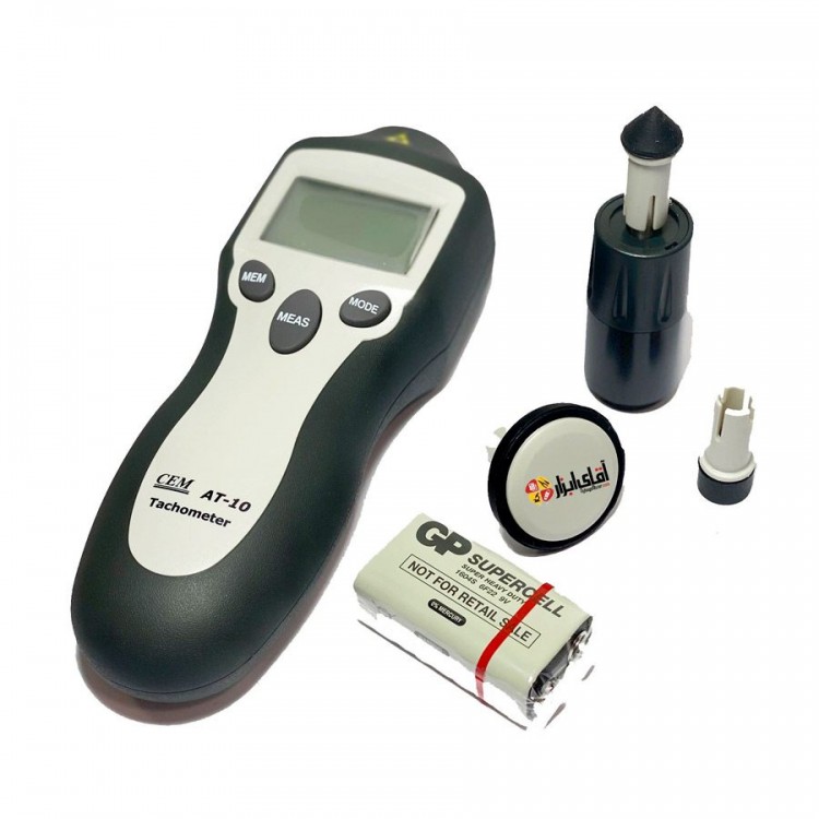 CEM AT-10 Temaslı / Temassız Devir Ölçme Cihazı (Takometre / RPM Ölçer) CEM AT-10 Temaslı / Temassız Devir Ölçme Cihazı (Takometre / RPM Ölçer)