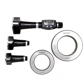 SXTD Dijital 3 Nokta Temaslı İç Çap Mikrometre Seti 50-100mm