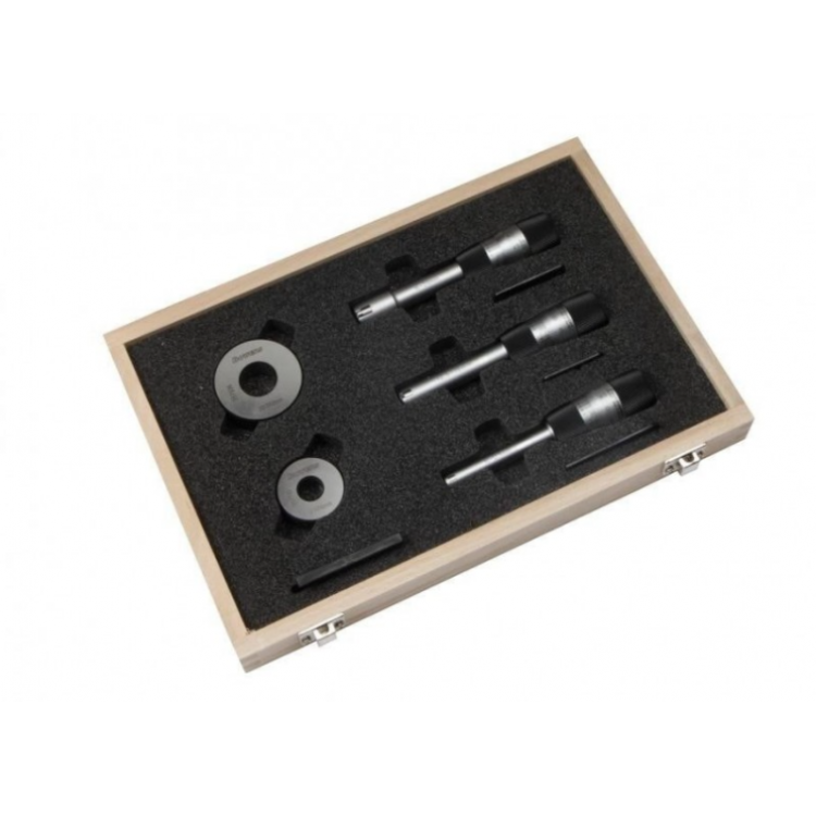 MXTA Mekanik 3 Nokta Temaslı İç Çap Mikrometre Seti 3-6mm