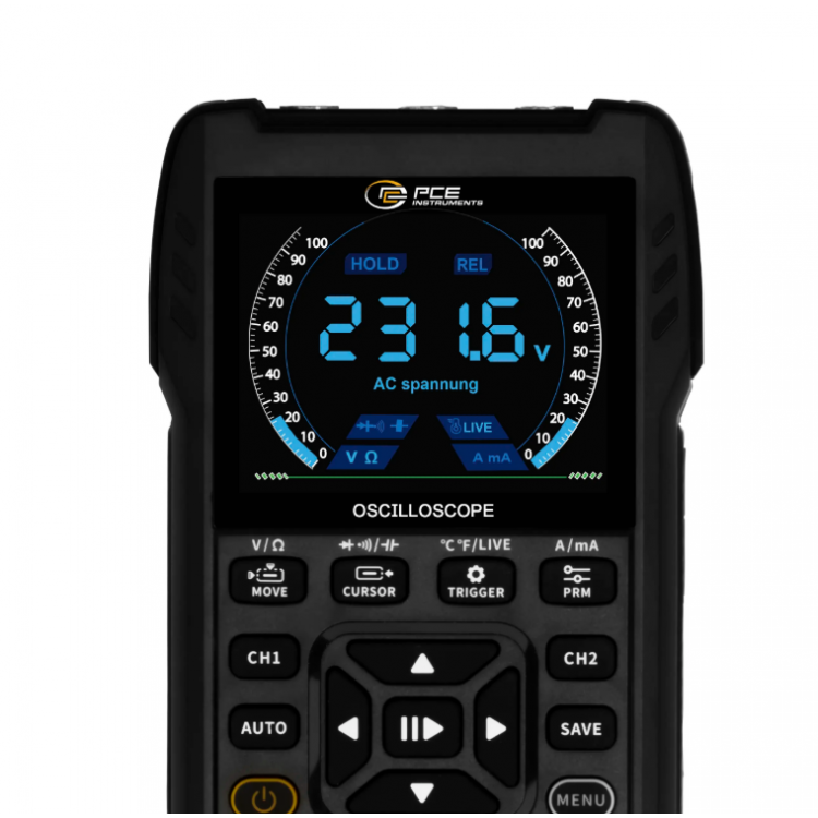 PCE OSİLOSKOP (10 MHz BANT GENİŞLİĞİ) | PCE-OC 50 PCE OSİLOSKOP (10 MHz BANT GENİŞLİĞİ) | PCE-OC 50