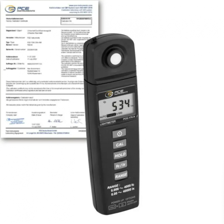 PCE LUXMETRE | PCE-170 A