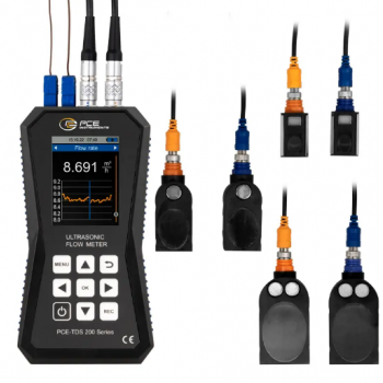 PCE Ultrasonik Debimetre Isı Miktarı Ölçer | PCE-TDS 200+ SML
