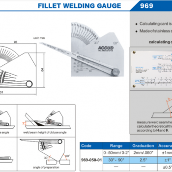 ACCUD Dolgu Kaynakçı Kumpas  | 969-050-11