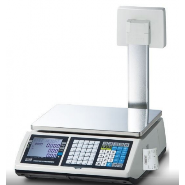 Cas CT-100 P Barkodlu ( Fişli ) Terazi  15 Kg / 2-5 gr (Onaylı)