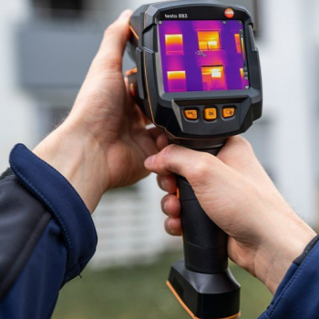 Testo Profesyonel Termal Kamera Sıcaklık ve Su Kaçağı Tespit Cihazı  | Testo 883