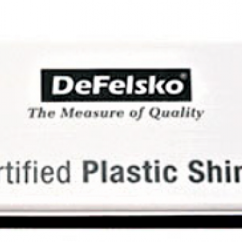 DeFelsko Doğrulama Plakları | Sertifikalı Plastik Şim (tekli)