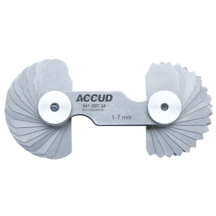 ACCUD Radyüs Mastarı /1-7mm | 941-007-34