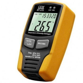 Cem DT-172 Sıcaklık ve Nem Kayıt Cihazı Cem DT-172 Sıcaklık ve Nem Kayıt Cihazı