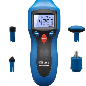 Cem AT8 Temaslı Temassız Devir Ölçer Takometre | AT8 